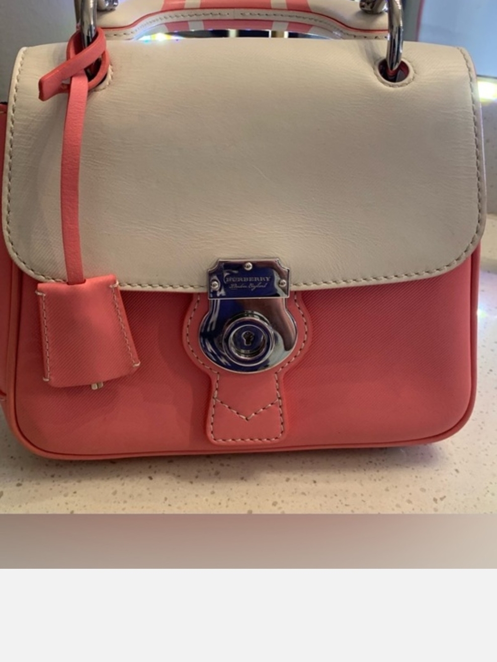 Burberry DK88 Small Satchel Bag